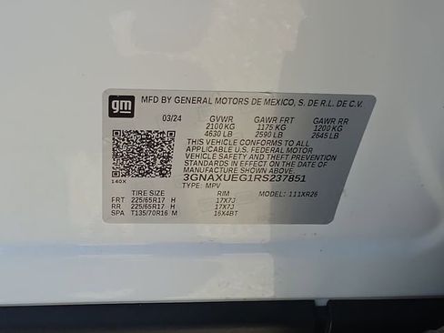 Used 2024 Chevrolet Equinox LT AWD/4WD image 32