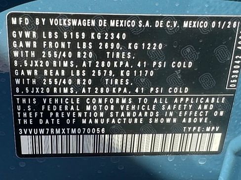 New 2026 Volkswagen Tiguan SEL R-Line AWD/4WD image 29