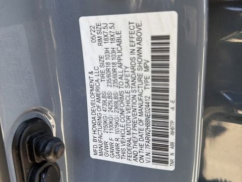 Used 2022 Honda CR-V EX-L image 8