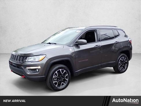 Used 2021 Jeep Compass Trailhawk AWD/4WD image 1