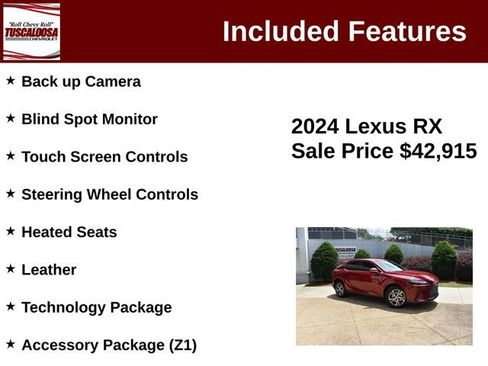 Used 2024 Lexus RX 350 FWD w/ Technology Package image 6
