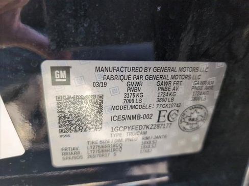 Used 2019 Chevrolet Silverado 1500 LT Trail Boss image 26