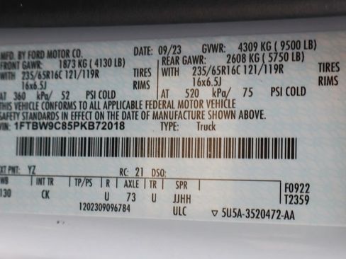 Used 2023 Ford Transit 350 Medium Roof w/ Interior Upgrade Package RWD image 45