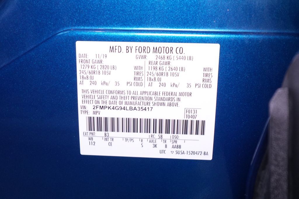 Used 2020 Ford Edge SE AWD/4WD image 37