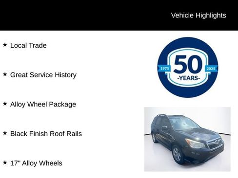 Used 2015 Subaru Forester 2.5i w/ Alloy Wheel Package AWD/4WD image 6