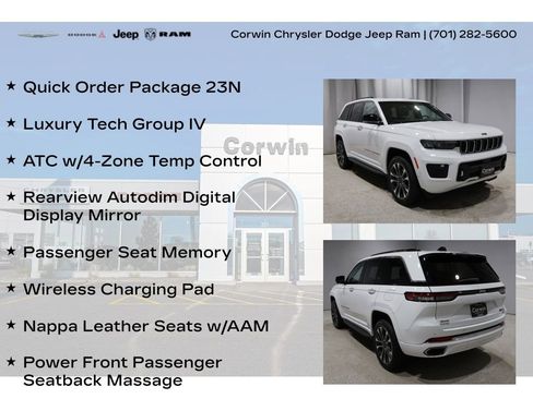 Used 2023 Jeep Grand Cherokee Overland w/ Luxury Tech Group IV image 15