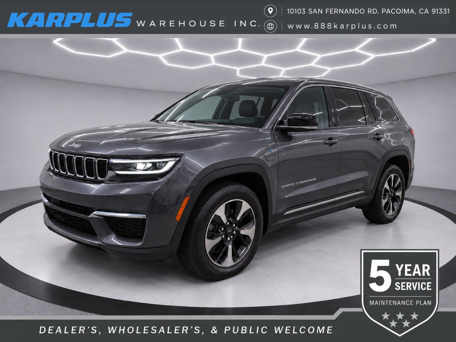 Used 2022 Jeep Grand Cherokee Limited 4xe AWD/4WD image 1