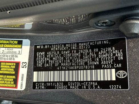 Used 2023 Toyota Camry XSE w/ Navigation Package FWD image 33
