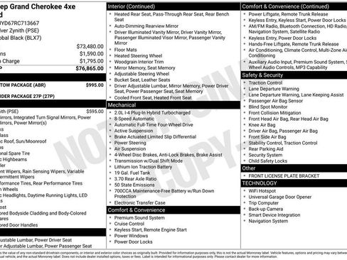 Used 2024 Jeep Grand Cherokee Overland w/ Trailer Tow Package image 27