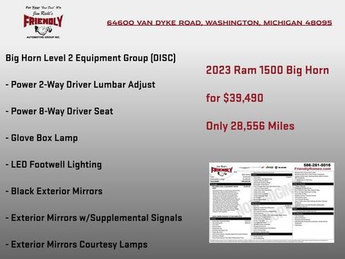 Used 2023 RAM 1500 Big Horn AWD/4WD image 5