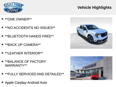 Used 2025 Ford Maverick Lariat w/ 4K Tow Package image 4