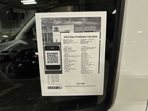 Used 2022 RAM ProMaster City Tradesman FWD image 13