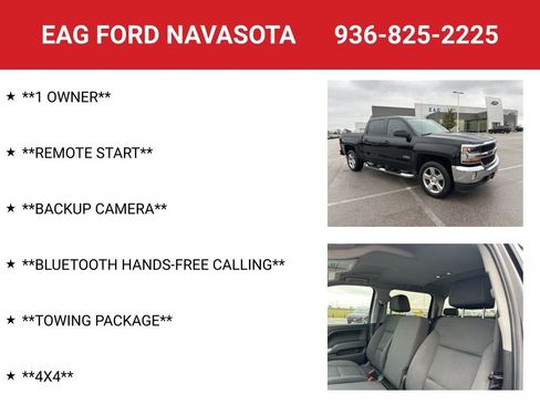 Used 2018 Chevrolet Silverado 1500 LT w/ Texas Edition image 4