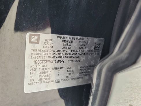 Used 2018 Chevrolet Colorado LT w/ LT Convenience Package image 31