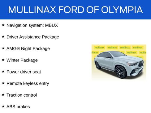 Used 2025 Mercedes-Benz GLE 53 AMG 4MATIC Coupe image 16