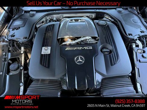 Used 2022 Mercedes-Benz SL 55 AMG 4MATIC w/ AMG Night Package II image 36