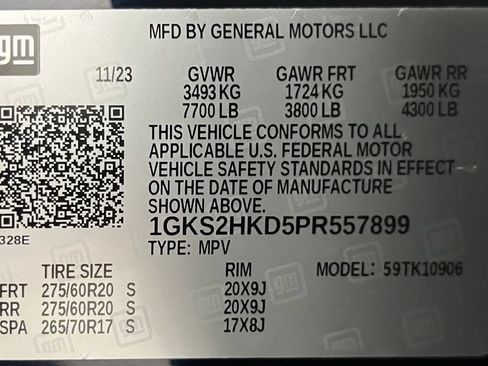 Used 2023 GMC Yukon XL AT4 AWD/4WD image 56