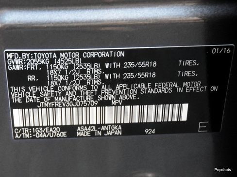 Used 2016 Toyota RAV4 Limited image 22