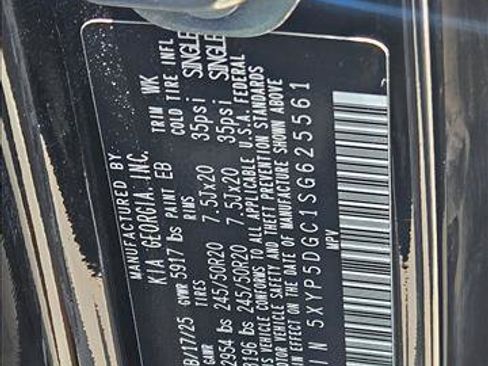 Used 2025 Kia Telluride SX Prestige X-Line AWD/4WD image 16