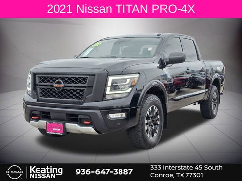 Used 2021 Nissan Titan PRO-4X w/ Pro-4x Utility Package AWD/4WD image 2