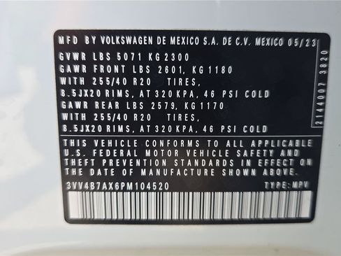 Used 2023 Volkswagen Tiguan SEL R-Line AWD/4WD image 29