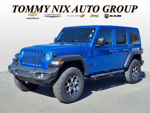 Used 2021 Jeep Wrangler Unlimited Sport w/ Sun And Sound Package image 1
