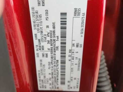 Used 2018 Ford F150 Raptor w/ Equipment Group 802A Luxury image 23