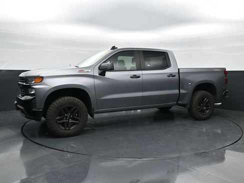 Used 2021 Chevrolet Silverado 1500 Custom Trail Boss w/ LPO, Dark Essentials Package AWD/4WD image 6
