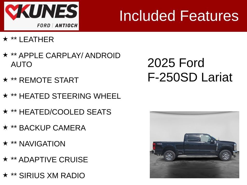 Used 2025 Ford F250 Lariat AWD/4WD image 3