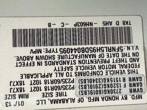 Used 2013 Honda Odyssey Touring Elite image 27