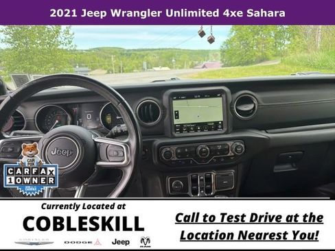 Used 2021 Jeep Wrangler Unlimited Sahara w/ Cold Weather Group AWD/4WD image 23