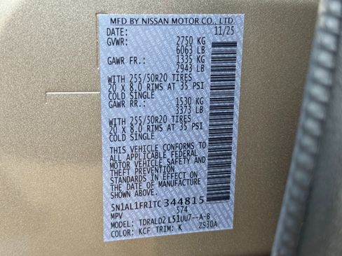 Used 2026 INFINITI QX60 Luxe w/ Cargo Package FWD image 46