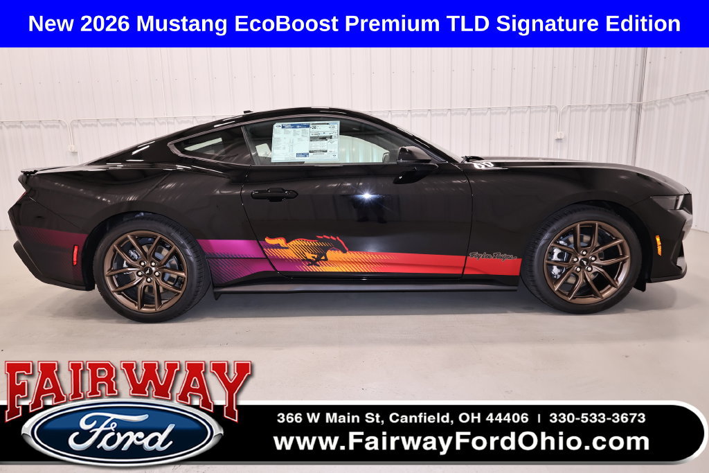 New 2026 Ford Mustang Premium w/ Mustang TLD Signature Edition RWD image 1