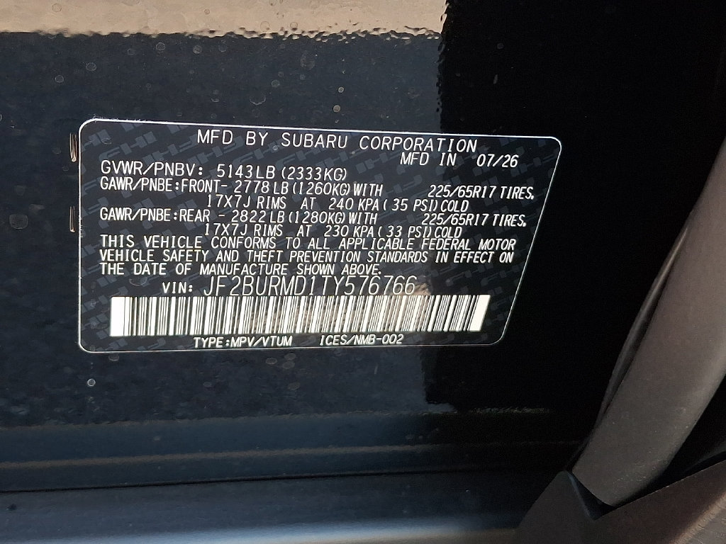 New 2026 Subaru Outback Wilderness AWD/4WD image 15
