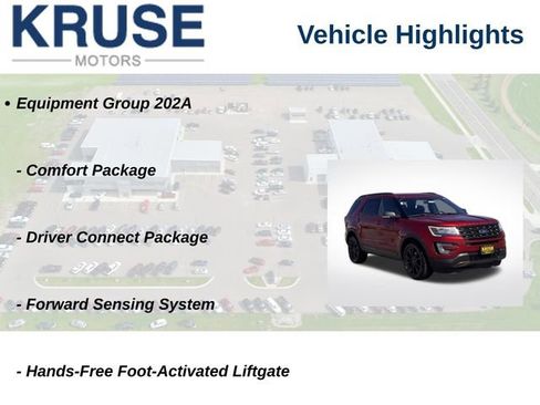 Used 2017 Ford Explorer XLT w/ Equipment Group 202A AWD/4WD image 4