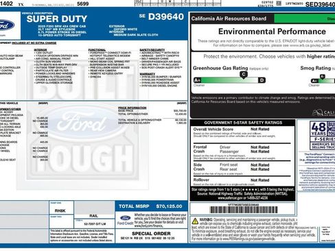 Used 2025 Ford F250 XLT w/ FX4 Off-Road Package AWD/4WD image 4