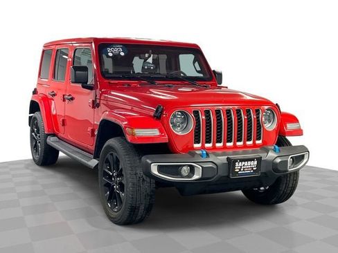 Used 2023 Jeep Wrangler Sahara w/ Cold Weather Group image 1