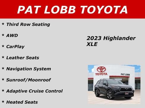 Used 2023 Toyota Highlander XLE AWD/4WD image 27