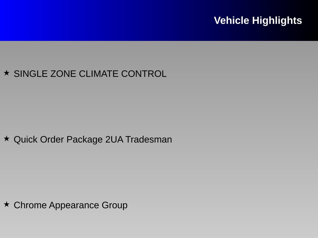 Used 2026 RAM 2500 Tradesman w/ Chrome Appearance Group AWD/4WD image 12