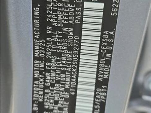 Certified 2025 Toyota Camry SE image 26