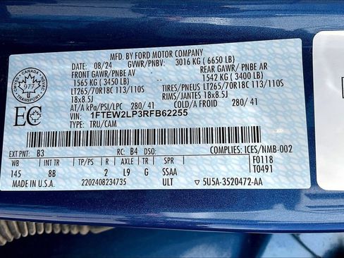 Used 2024 Ford F150 STX w/ Equipment Group 201A FX4 AWD/4WD image 31