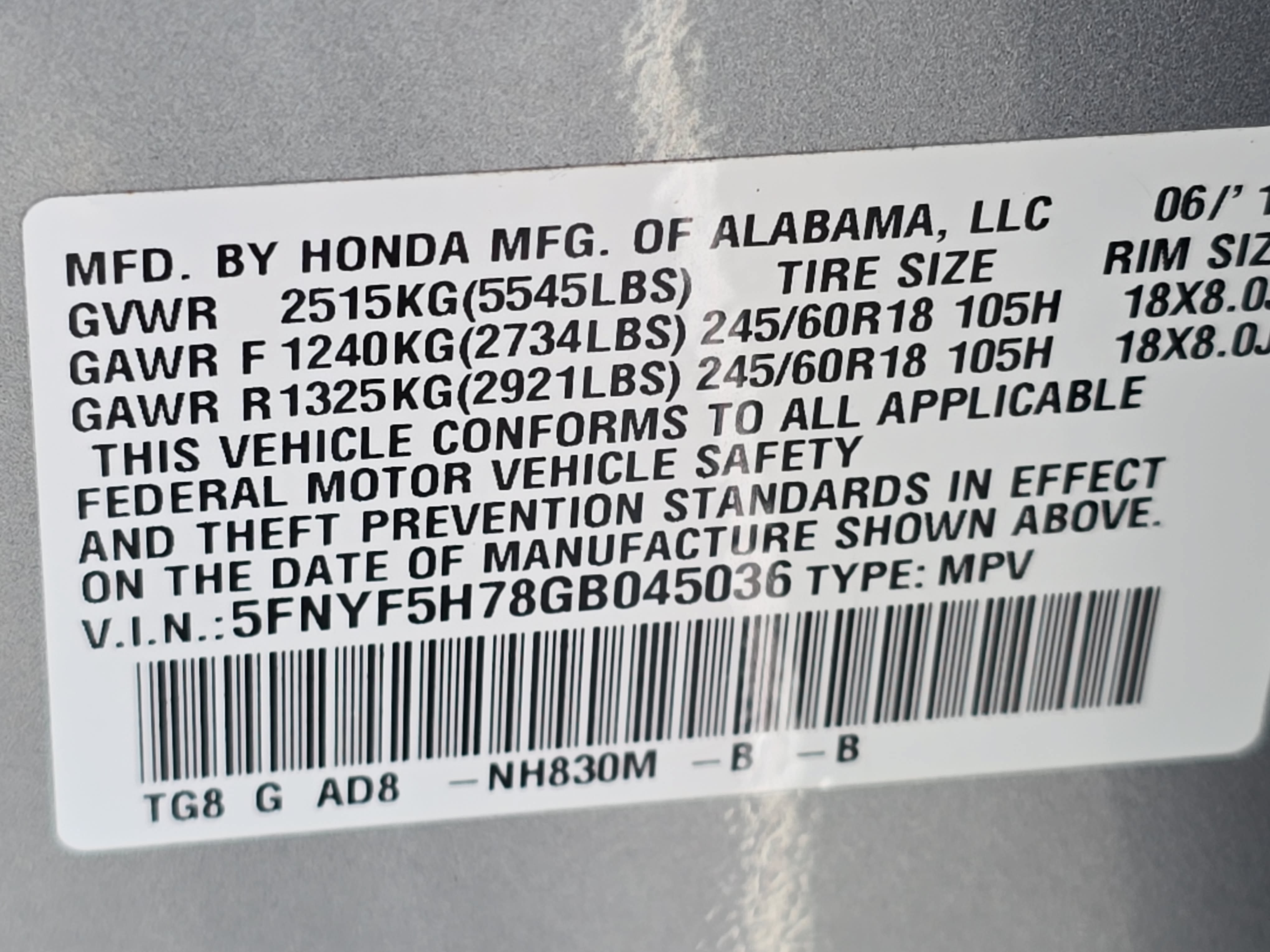 Used 2016 Honda Pilot EX-L image 37