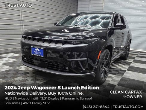Used 2024 Jeep Wagoneer Launch Edition AWD/4WD image 1