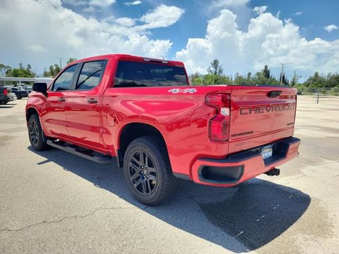 Certified 2024 Chevrolet Silverado 1500 Custom w/ Turbomax Blackout Package AWD/4WD image 3