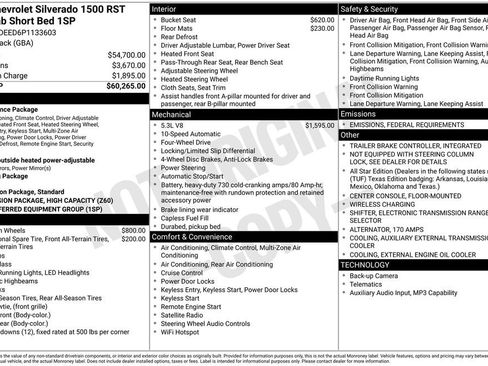 Used 2023 Chevrolet Silverado 1500 RST image 11