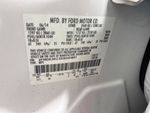 Used 2014 Ford Edge Limited w/ Equipment Group 302A image 36