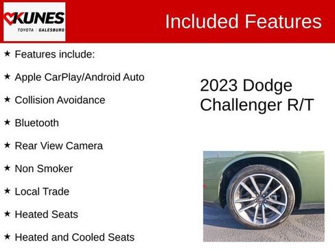 Used 2023 Dodge Challenger R/T w/ Plus Package image 2