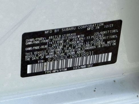 Used 2024 Subaru Crosstrek 2.0i Premium AWD/4WD image 35