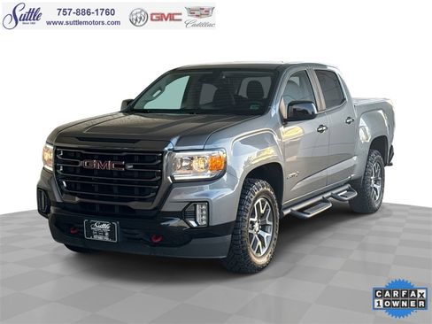 Certified 2021 GMC Canyon AT4 w/ Driver Alert Package image 1