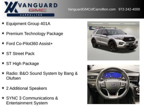 Used 2021 Ford Explorer ST w/ Equipment Group 401A image 6